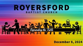 Royersford Baptist Church Worship December 8 2024 [upl. by Wiltshire]