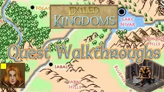 Exiled Kingdoms Quest Walkthrough  The Poisoned River [upl. by Ymme]