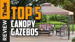 ✅Gazebo Top 5 Gazebos Buying Guide [upl. by Annalla]