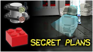 LEGO Star Wars The Complete Saga  SECRET PLANS  Minikits amp Red Power Brick [upl. by Ynnavoig76]