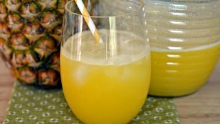 PINEAPPLE JUICE  How To Make Pineapple Juice  SyS [upl. by Osbourn]