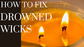 How to fix a DROWNED WICKLOST WICK 🖤 [upl. by Anrat]