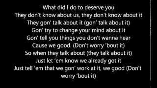 Chris Brown Ft Aaliyah  Dont Think They Know Lyrics on Screen [upl. by Lupee]