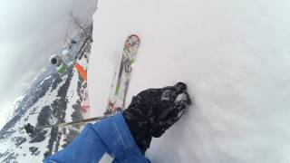 Big Crash On HARAKIRI Slope [upl. by Gytle]