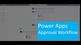 Microsoft PowerApps How to Create an Approval Workflow [upl. by Noed]