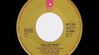 MFSB  Love Is The Message Dj S Rework [upl. by Asteria]