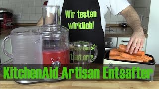 KitchenAid Artisan Entsafter im Test [upl. by Oira]