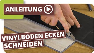 Vinylboden Ecken schneiden [upl. by Legge]