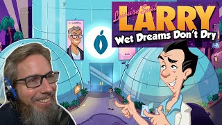 Leisure Suit Larry Wet Dreams Dont Dry gameplay the first hourish [upl. by Kerrin456]