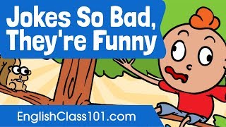 Jokes So Bad Theyre Funny  English Listening Practice for Beginners [upl. by Xad102]