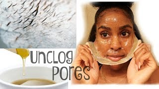 DIY Milk Peel Off Mask UNPLUG Blackheads Whiteheads amp Unwanted Hair [upl. by Raual]