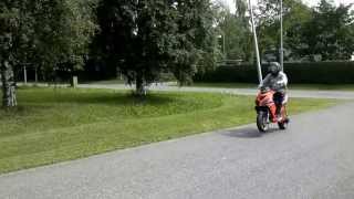 Piaggio Nrg 70cc stage6 racing test [upl. by Annerb83]