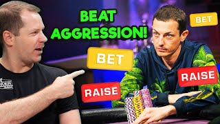 How To CRUSH Aggressive Poker Players [upl. by Gussi]