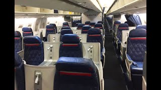 Delta 767300 cabin tour 76Z 4k [upl. by Notlih233]