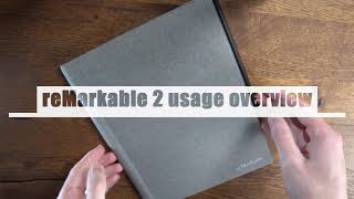 Remarkable 2 Usage Overview amp Features Demonstration [upl. by Salvadore]