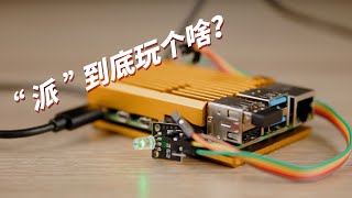 【到底玩什么03】“派”到底玩个啥？——树莓派4B入门点灯教程。 [upl. by Airak]