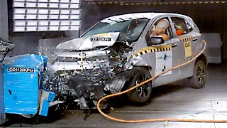 KIA PICANTO SCORES 0 STARS IN CRASH TEST [upl. by Amadus759]