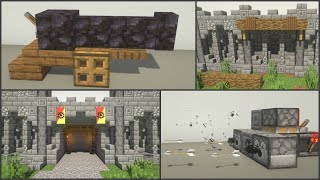 Minecraft 25 Burg Bau Ideen [upl. by Greff969]