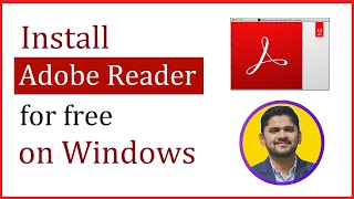 How to Download amp Install Adobe Acrobat Reader for free on Windows 10 11 Updated August 2022 [upl. by Anabel100]