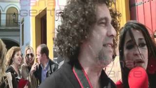 Aida Nízar entrevista a Calamaro en Sevilla [upl. by Hedwig]