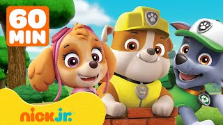 Rubble amp PAW Patrol Go On the Ultimate Rescues  1 Hour Compilation  Rubble amp Crew [upl. by Lytton]