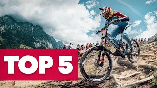 Are These The 5 Craziest Downhill MTB Runs From Leogang Austria  UCI MTB World Champs 2020 [upl. by Bowe]