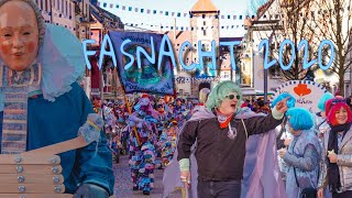 FASNACHT 2020 fasnet in VillingenSchwenningen  BadenWürttemberg Germany [upl. by Ayekahs]