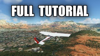 Full Tutorial Walkthrough  Microsoft Flight Simulator 2020 [upl. by Sunev]