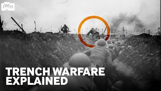 Life in the Trenches WW1  Trench Warfare Explained [upl. by Aketal]