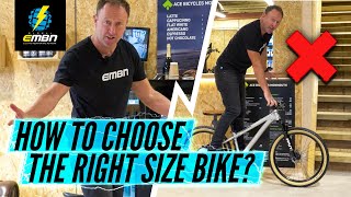 How To Choose The Correct Size Electric Mountain Bike  EMTB Sizing Explained [upl. by Nemrac]