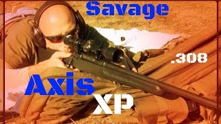 Savage Axis XP 308 Budget Rifle Test And Review HD [upl. by Nnyliram]