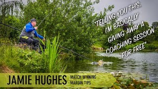 Coarse amp Match Fishing TV  Jamie Hughes Match Winning Margin Tips [upl. by Nelac40]