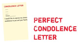 How To Write A Condolence Letter For Death In English  English Writing TipsLive Through English [upl. by Vi783]