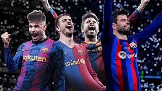 GERARD PIQUÉ TRIBUTE VIDEO 💙❤️ [upl. by Carlina]