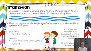 Transition words for narratives [upl. by Anen]