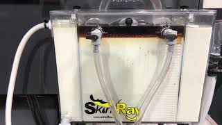 CThru Separator Demo Video Skimmer For CNC Machine Sumps [upl. by Thesda]