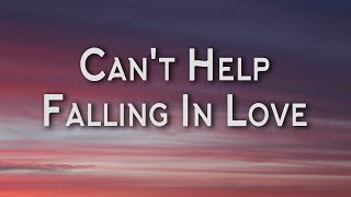 Cant Help Falling In Love  Haley Reinhart Lyrics [upl. by Uund]