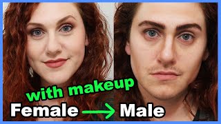 Female To Male Makeup [upl. by Anaic]