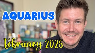 Aquarius February 2025 Horoscope [upl. by Irtimed]