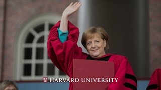 German Chancellor Angela Merkels address  Harvard Commencement 2019 [upl. by Hassadah50]