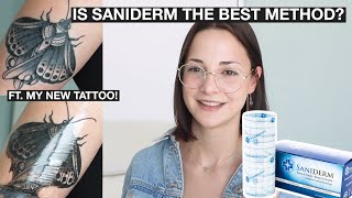 How does Saniderm work Tattoo Healing 101  Tattoo Talk Show [upl. by Reed785]