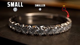 The Most Dazzling Eternity Ring Set With 33 Tiny Diamonds  WOW [upl. by Zsa Zsa]