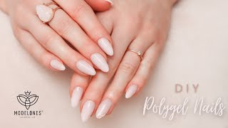 Polygel Nägel selber machen  MODELONES Polygel Nail Kit First Impression  MachMalRosa [upl. by Junieta442]