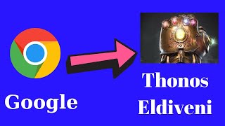 Thanos eldiveni google [upl. by Anelam]