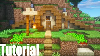 Minecraft Tutorial How To Make A Hobbit Hole House quot2020 Tutorialquot [upl. by Thomasina]