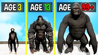 Survive 99 YEARS as KING KONG in GTA 5 [upl. by Elfie]