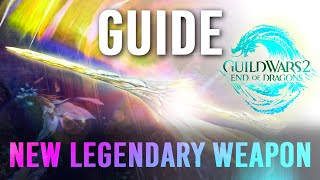 New Aurene Legendary Weapon Guide End of Dragons  Guild Wars 2 [upl. by Goober]