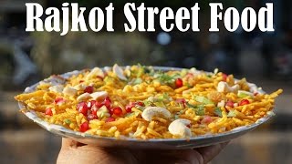 Best Street Foods in Rajkot  Rare Street Foods in India  Gujarati Food [upl. by Haikezeh]