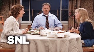 Dysfunctional Family Dinner  SNL [upl. by Yoreel]