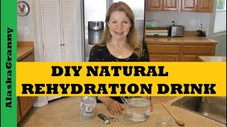 DIY Natural Rehydration Drink Homemade Electrolyte Hydration Recipe Liquid IV Covid Cold Flu [upl. by Daukas737]